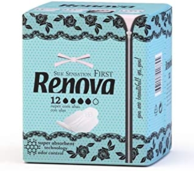 Renova First maandverband Super met vleugels - 12 stuks