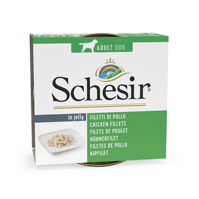6x150g Kip Schesir Hondenvoer nat - natvoer honden