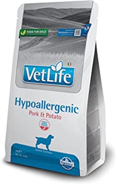 VET LIFE NATURAL DIET DOG PORK & POTATO 2 KG - hondenbrokken