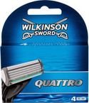 Wilkinson Quattro scheermesjes - 4 stuks