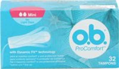 o.b.® ProComfort Mini Tampons -32 stuks