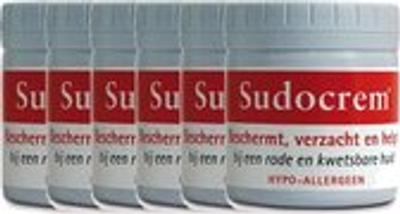 Sudocrem Billencreme Bij Luieruitslag Voordeelverpakking - 6 x 60 g