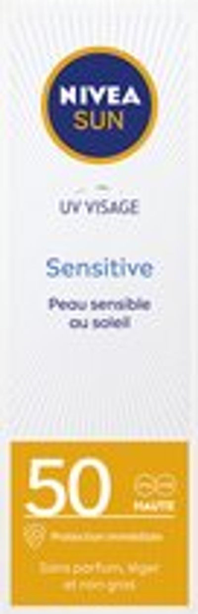 Gezichtszonnecrème Sensitive Nivea (50 ml)