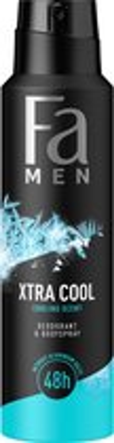 Fa - Men Xtra Cool Deodorant Deodorant In Spray For - 50 ml
