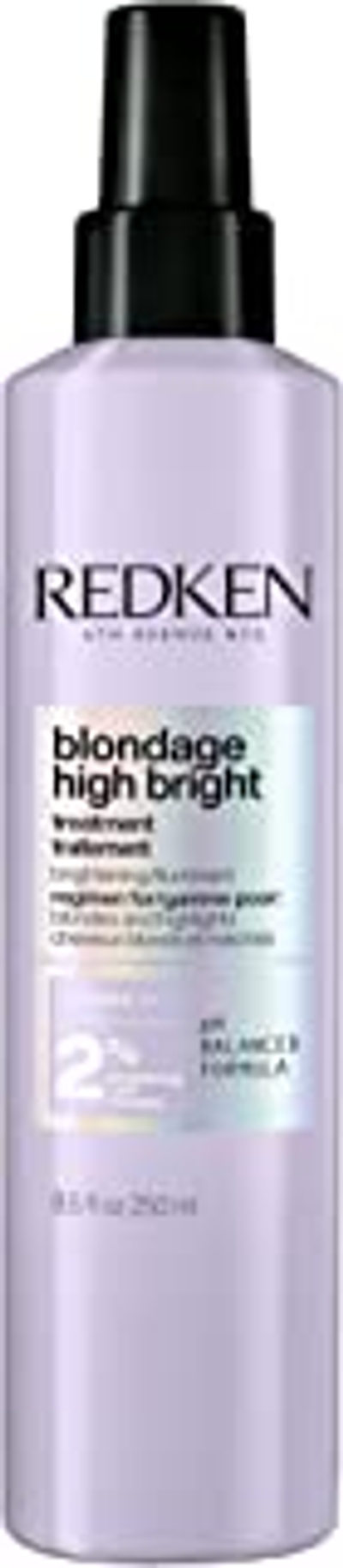 Redken Haarmasker voor blond haar, witmakende werking, met vitamine C, Color Extend Blondage High Bright Pre-Treatment, 1 x 250 ml
