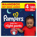 Pampers Baby Dry Night Pants  luierbroekjes maat 4 - 180 stuks