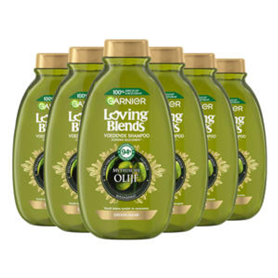 Garnier Loving Blends Mythische Olijf shampoo - 6 x 300 ml - voordeelverpakking