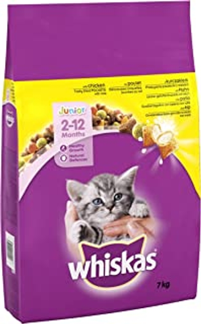 Whiskas Junior Met Kip zak 7 Kg - kattenbrokken