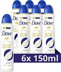 Dove Advanced Care Original Anti-Transpirant Deodorant Spray - 6 x 150 ml