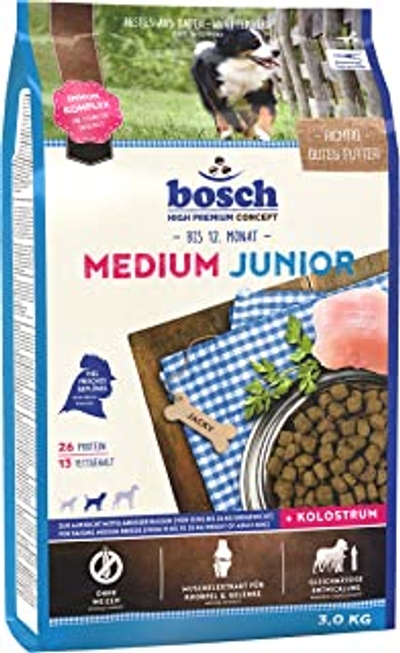bosch HPC Medium Junior Droog Hondenvoer 3 kg - hondenbrokken