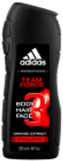 Adidas Team Force Men 3-in-1 Douchegel 250ml