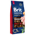 15 kg Brit Premium by Nature Adult L droogvoer voor honden - hondenbrokken