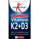Lucovitaal K2 + D3 vitamine capsules 60 stuks