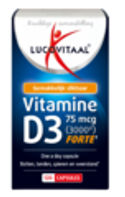 Lucovitaal Vitamine D3 75mcg Forte Capsules 120CP