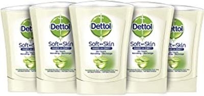 Dettol Handzeep No Touch navulling Aloe Vera - 5 x 250 ml