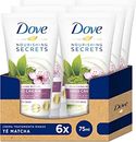 Dove handcrème met matte groene thee en sakura-bloemen - 6 x 75 ml