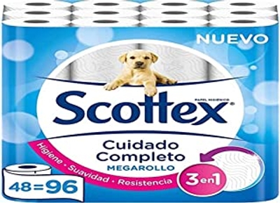 Scottex 2-laags toiletpapier - 48 rollen