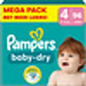 Pampers Baby Dry  luiers maat 4 - 96 stuks