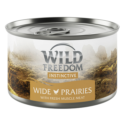 Wild Freedom Instinctive 6 x 140 g - Wide Praries - Kip - natvoer katten
