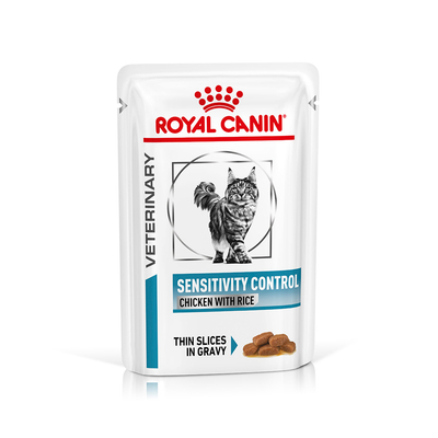 24 x 85 g Feline Sensitivity Control Kip Royal Canin Veterinary Kattenvoer - natvoer katten