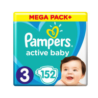 Pampers Active Baby Dry luiers maat 3 - 152 stuks