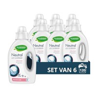Neutral Color Care parfumvrij hypoallergeen vloeibaar wasmiddel - 120 wasbeurten