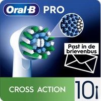 Oral-B CrossAction Pro opzetborstels - 10 stuks