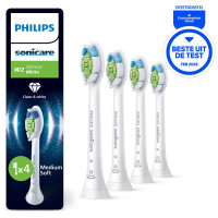 Philips W2 Optimal White opzetborstels - 4 stuks