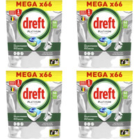 Dreft Platinum original xxl - 264 vaatwastabletten