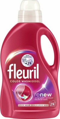 Fleuril Renew Color & Fiber vloeibaar wasmiddel - 29 wasbeurten