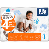 Albert Heijn Extra Droog & Zacht luiers maat 4 - 48 stuks