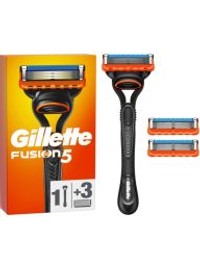 Gillette Fusion5 scheersysteem + 3 mesjes