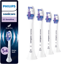Philips S2 Sensitive opzetborstels - 4 stuks