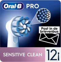 Oral-B Sensitive Clean Pro opzetborstels - 12 stuks