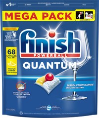 Finish Quantum Lemon - 68 vaatwastabletten