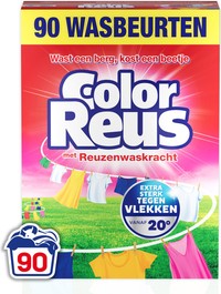 Bonte was Reus waspoeder - 90 wasbeurten