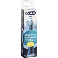 Oral-B iO Ultimate Clean zwarte opzetborstels - 4 stuks