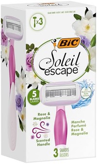 BIC Soleil Escape 5-blads - 3 wegwerpmesjes