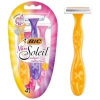 BIC Soleil Miss Soleil Color Collection - 4 wegwerpmesjes