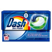Dash Witter dan Wit wascapsules - 20 wasbeurten