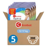 Kruidvat Pants Junior Maat 5 Luierbroekjes Volumedoos - 200 stuks