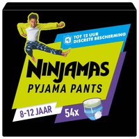 Pampers Ninjamas nachtluiers jongens 8-12 jaar - 54 stuks