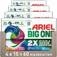 Ariel 3in1 The Big One wascapsules voor Bonte was - 60 wasbeurten