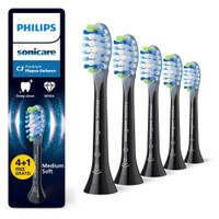 Philips Sonicare Premium Plaque Defence zwarte opzetborstels - 5 stuks