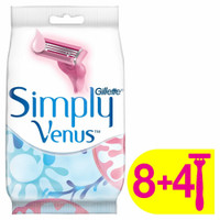 Gillette Venus Simply 3 - 12 wegwerpmesjes