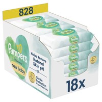 Pampers Harmonie New Baby babydoekjes - 828 stuks
