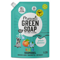 Marcel's Green Soap Perzik & Jasmijn wasmiddel - 23 wasbeurten