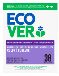 Ecover waspoeder bonte was lavendel & eucalyptus 1.9KG