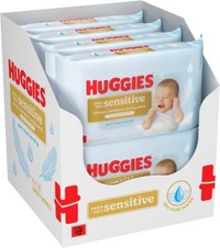 Huggies Extra Care Sensitive babydoekjes - 384 stuks