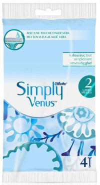 Gillette Simply Venus 2 - 4 wegwerpmesjes